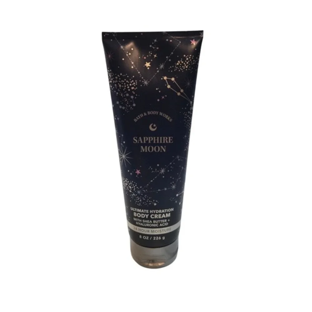Bath & Body Works Sapphire Moon‎ Ultimate Hydration Body Cream 8 oz Shea Butter
